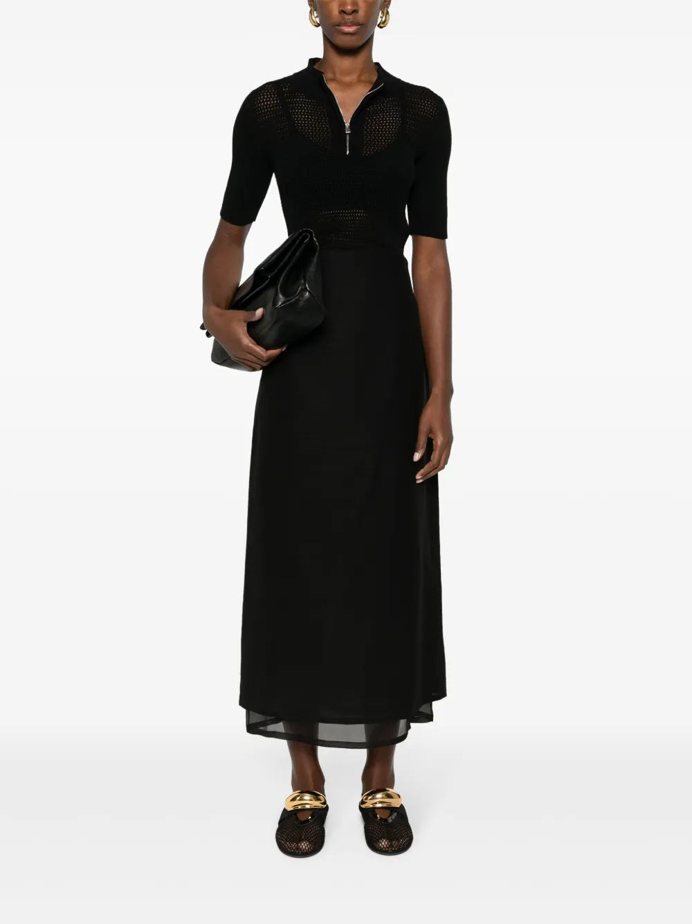 Organza Maxi Skirt