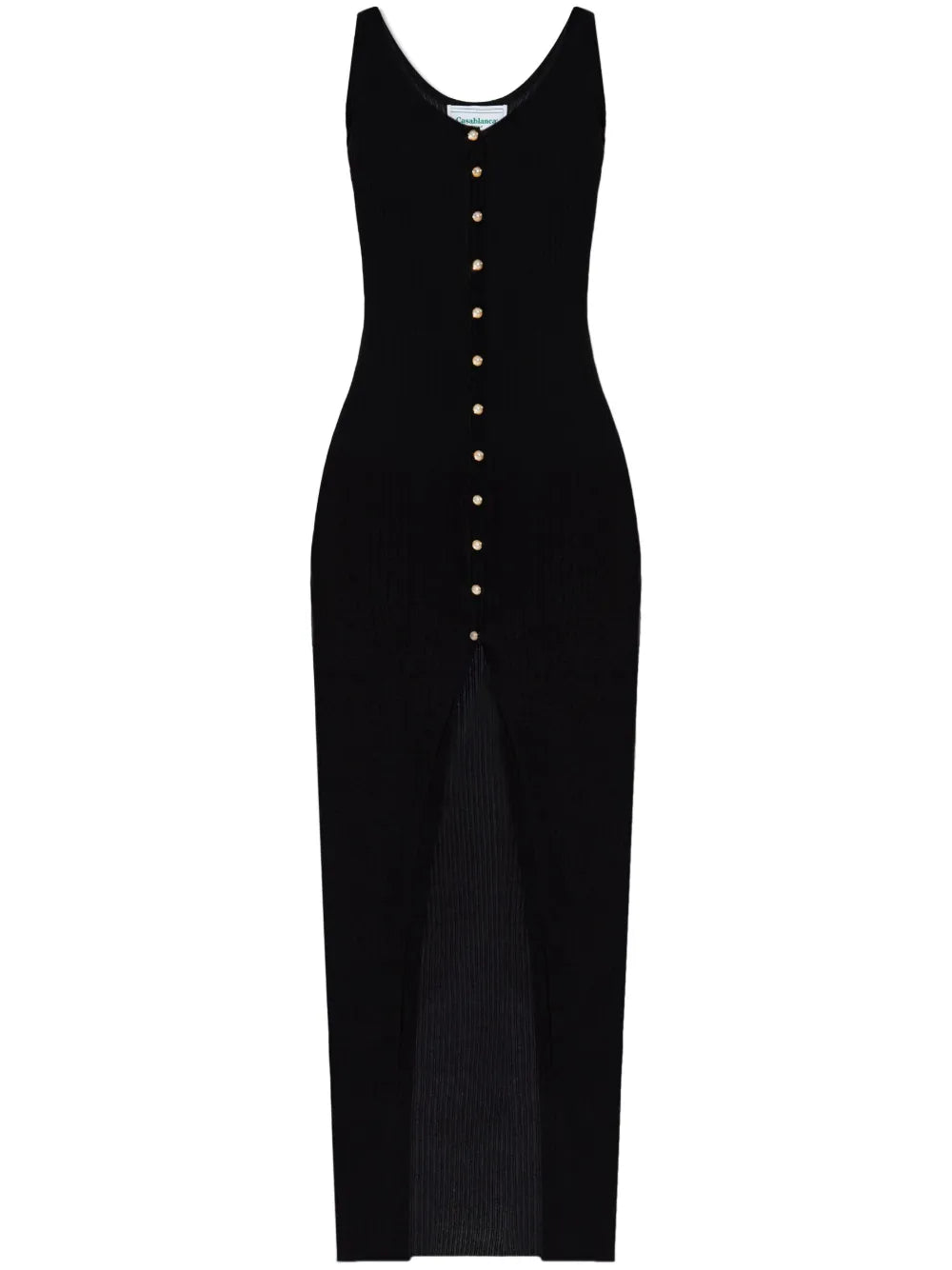 Ribbed-Knit Maxi Dress