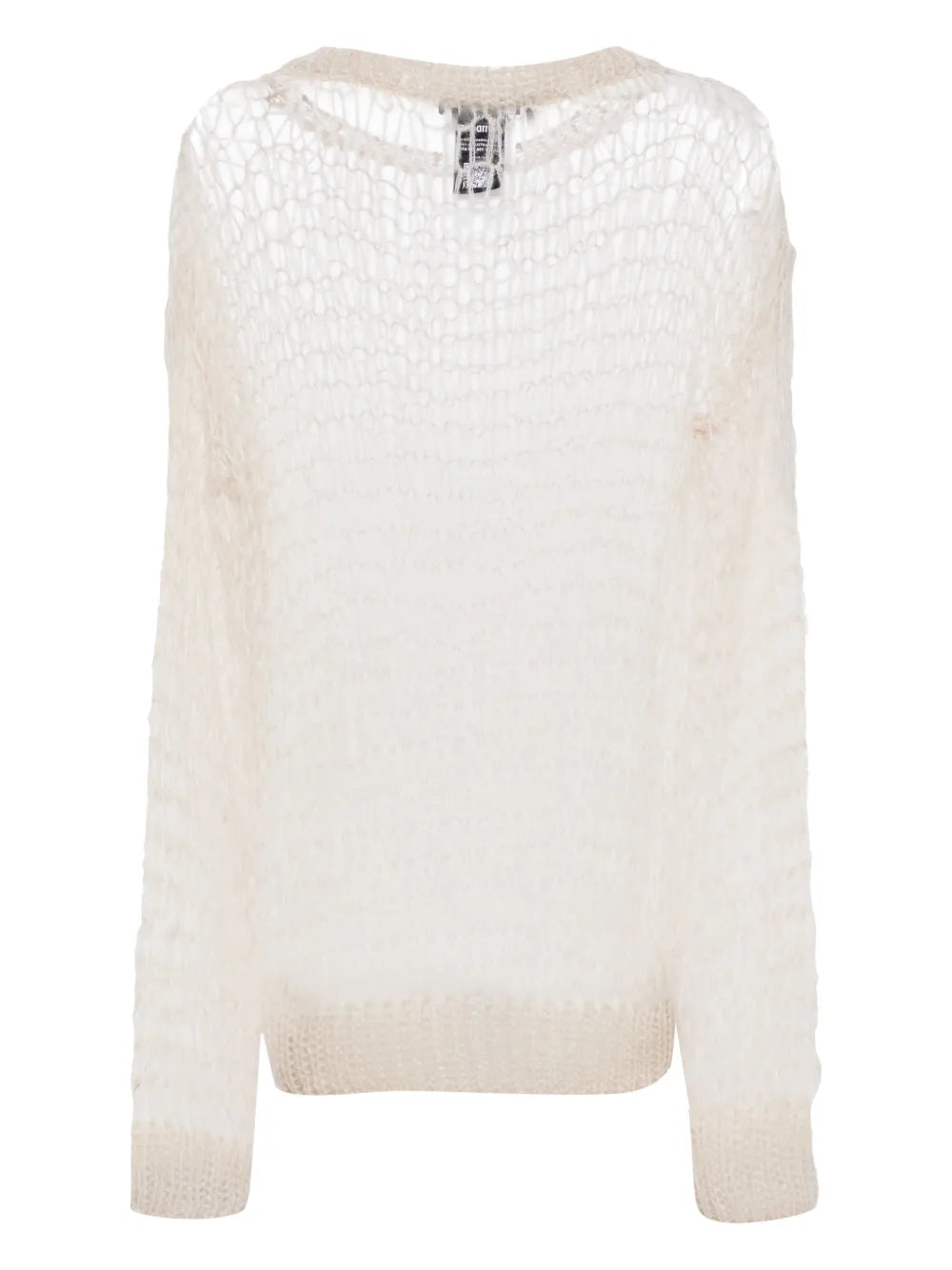 Open-Knit Drop-Shoulder Jumper