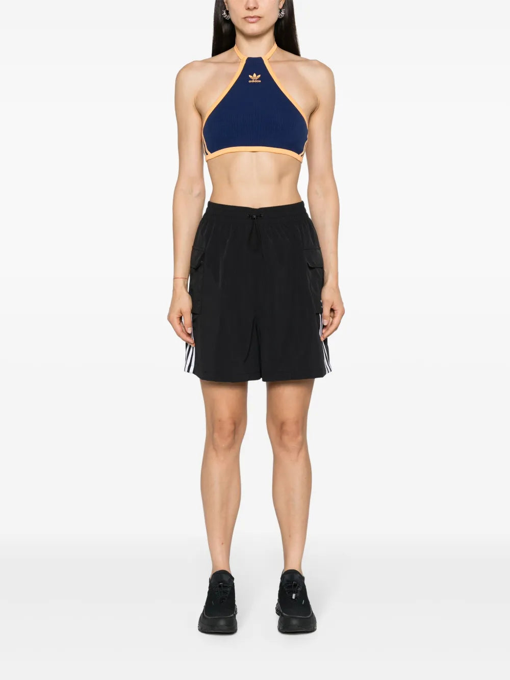 3-Stripes Cargo Track Shorts