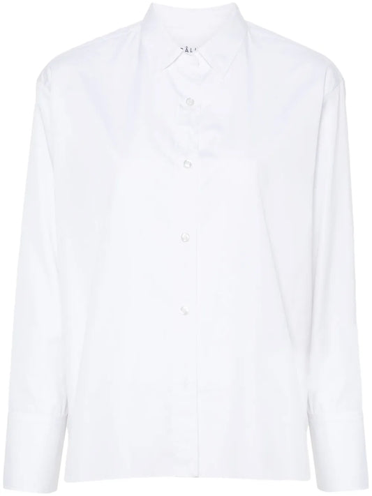 Sirene Graphic-Print Panelled Shirt