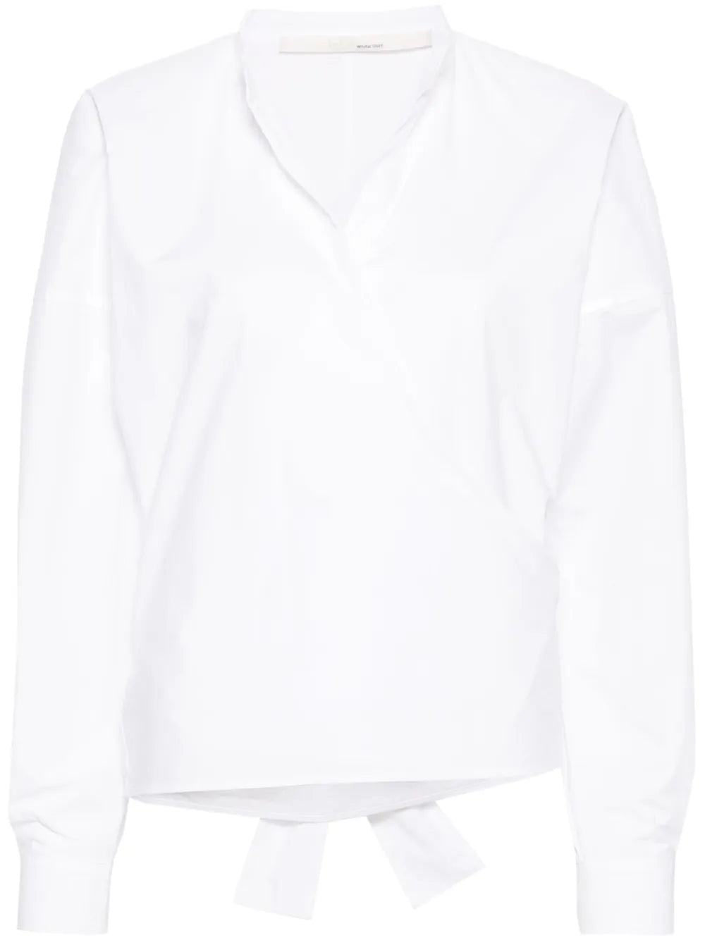 Poplin Wrap Shirt