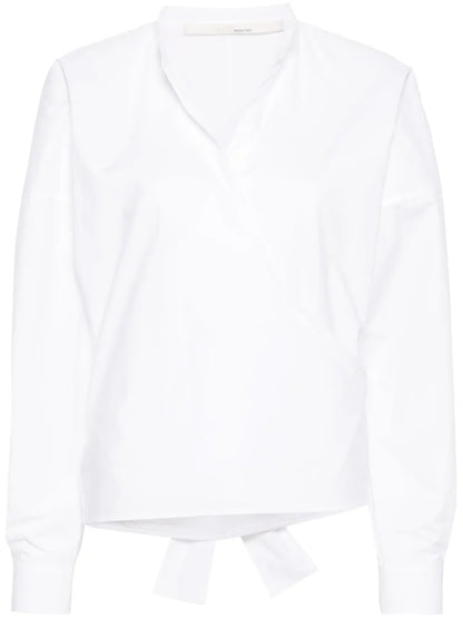 Poplin Wrap Shirt