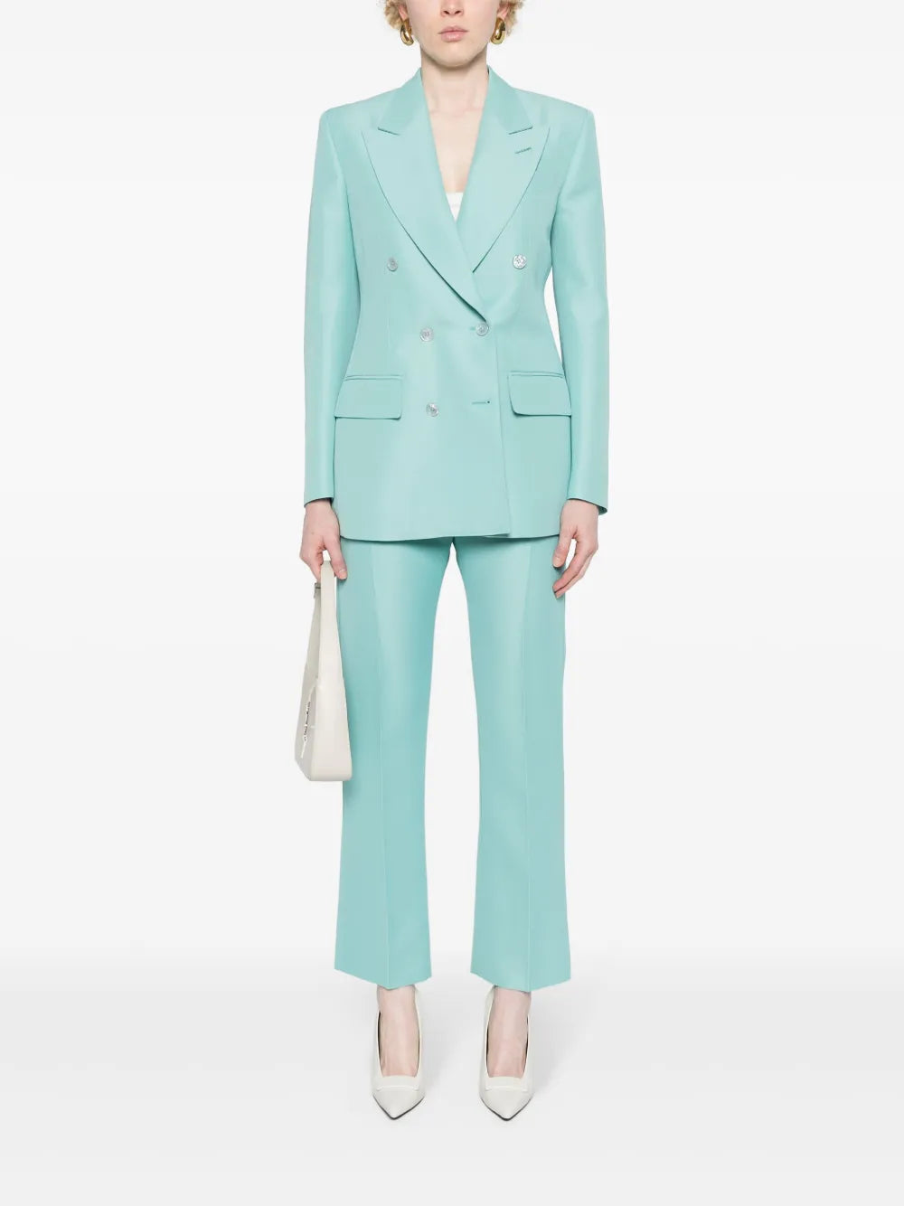 Tailored Straight-Leg Trousers