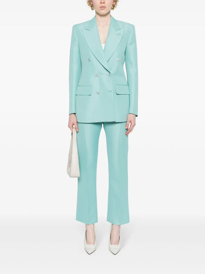 Tailored Straight-Leg Trousers