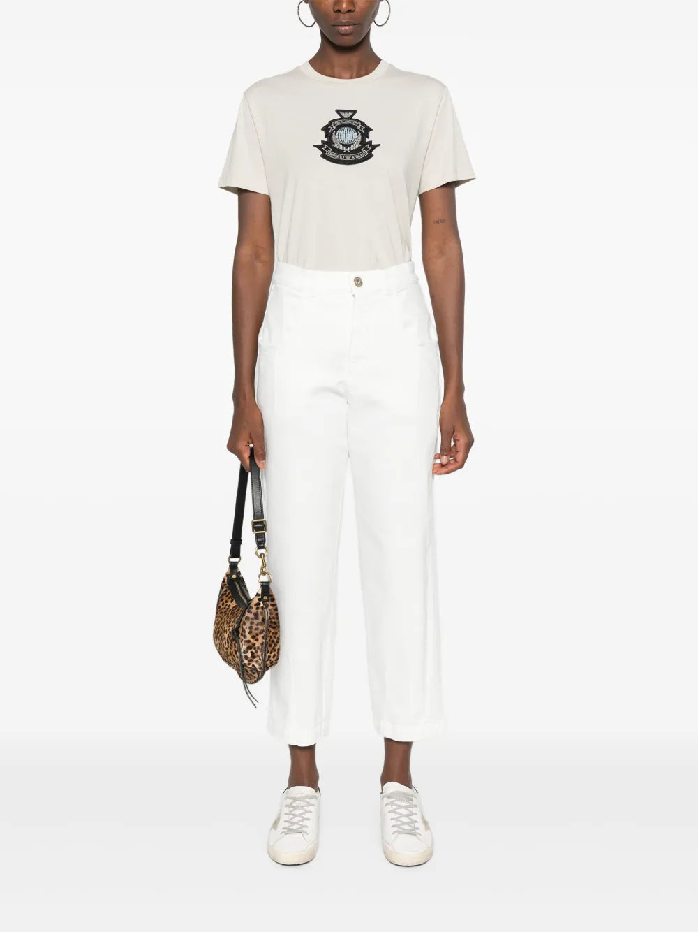 High-Rise Tapered Jeans