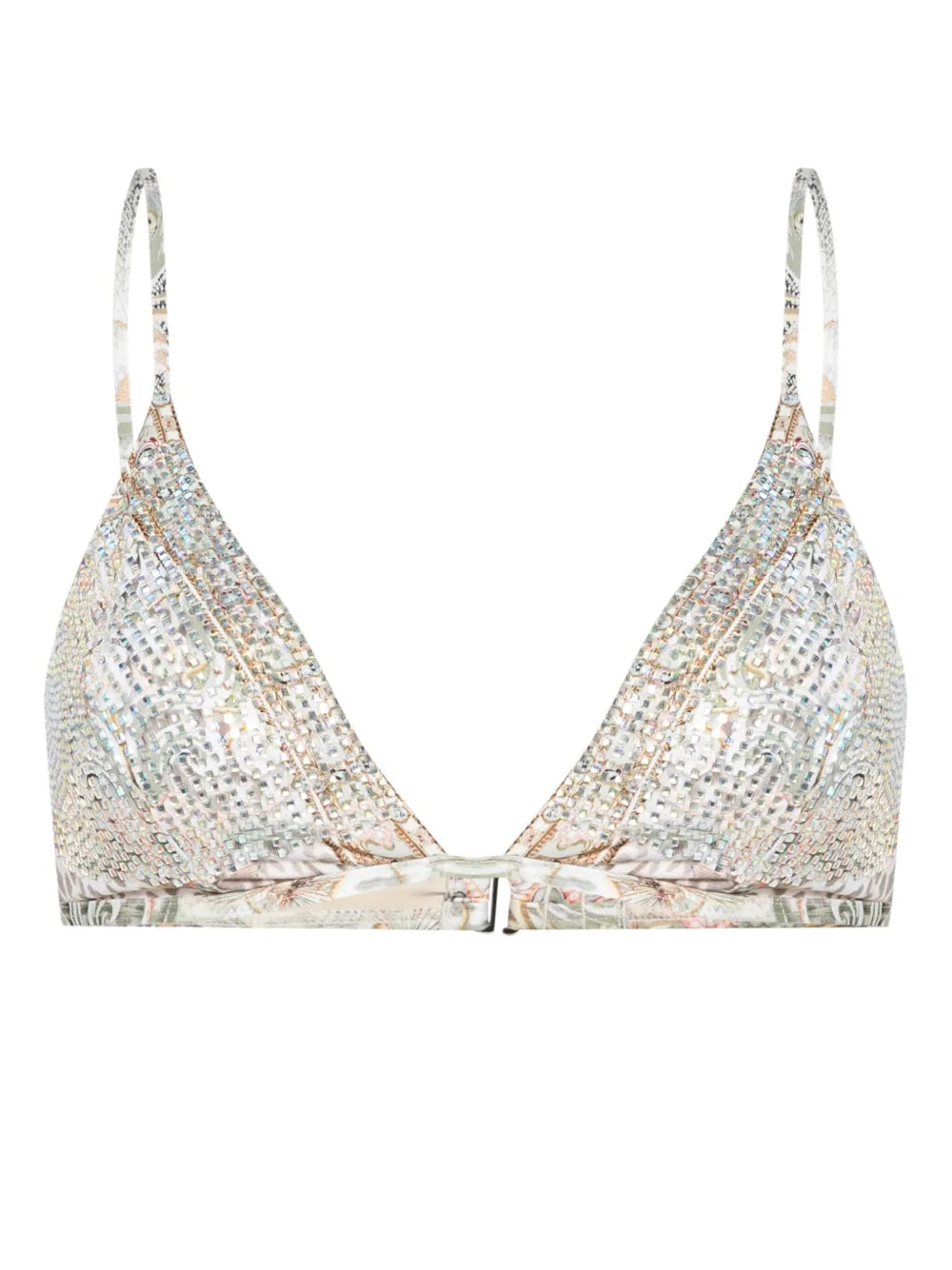 Tower Tales Crystal-Embellished Bikini Top