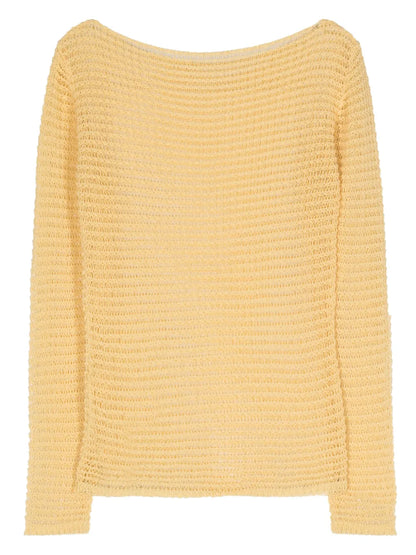 Taxi Open-Knit Jumper