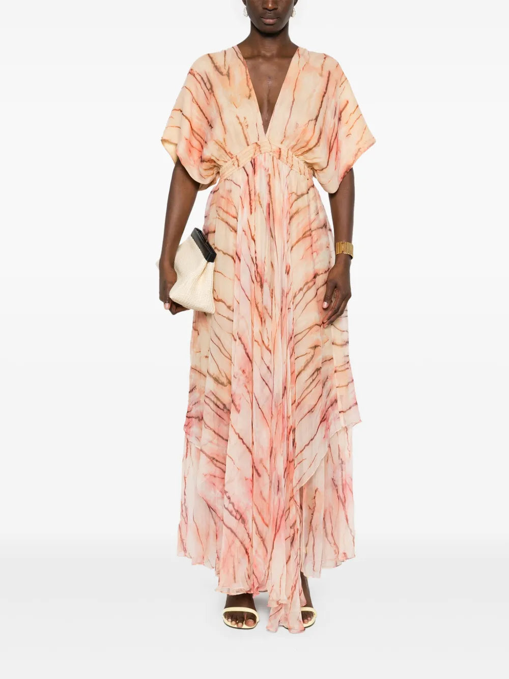 Abstract-Print Dress