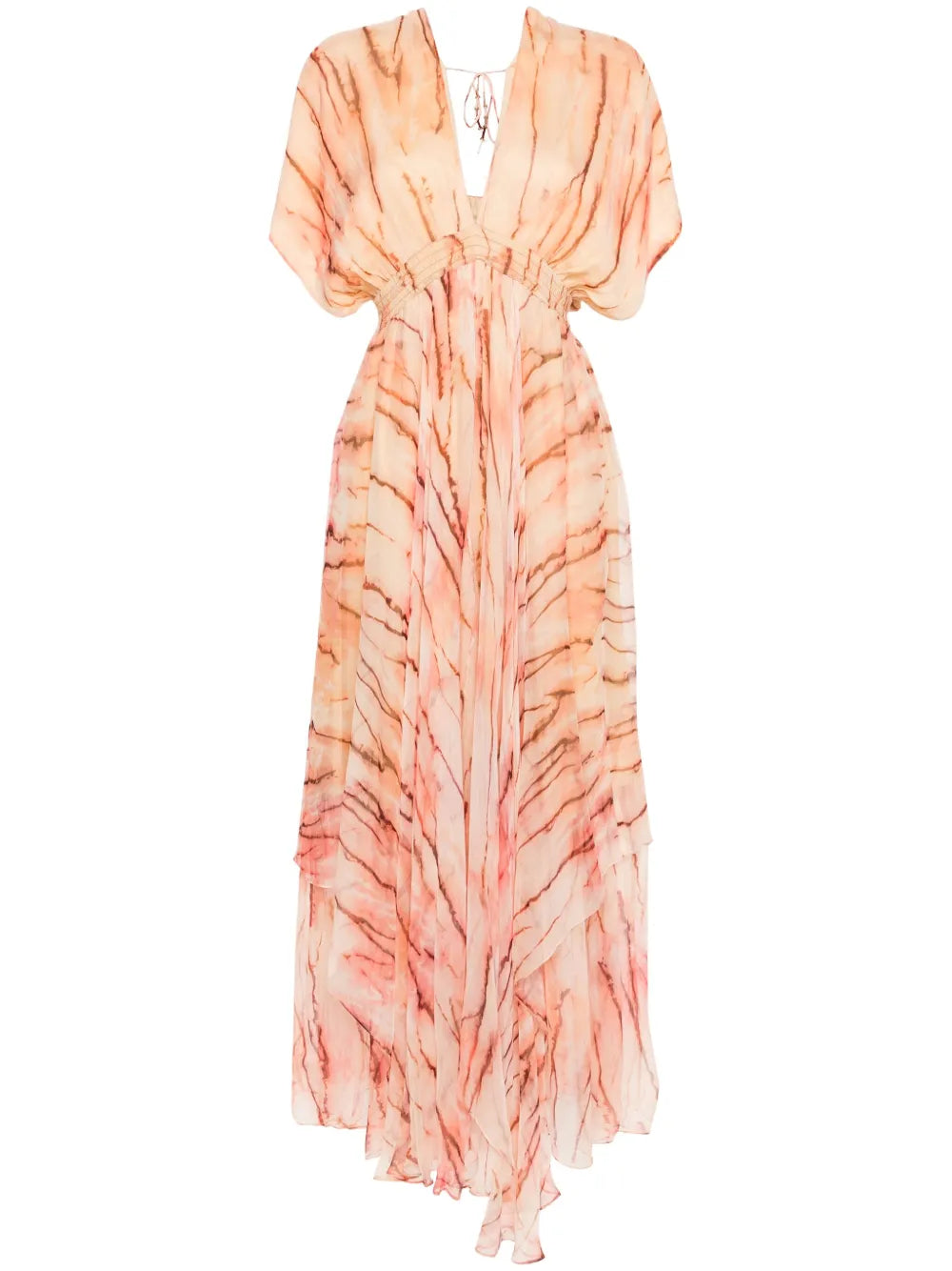 Abstract-Print Dress