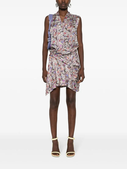 Kayla Mini Wrap Dress