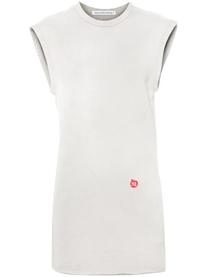 Logo-Print Jersey Mini Dress