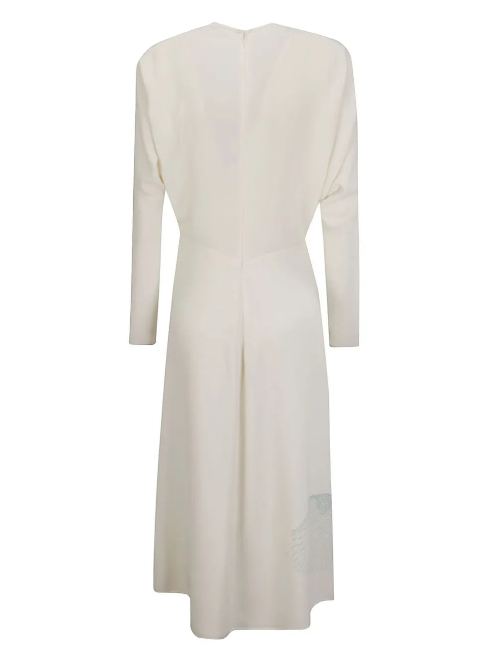 Contorted-Net Maxi Dress