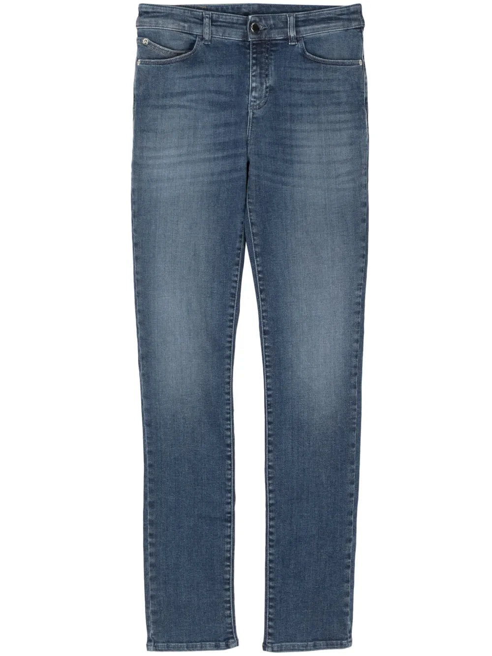 High-Waist Skinny-Fit Jeans