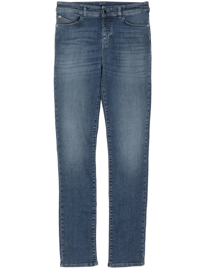 High-Waist Skinny-Fit Jeans