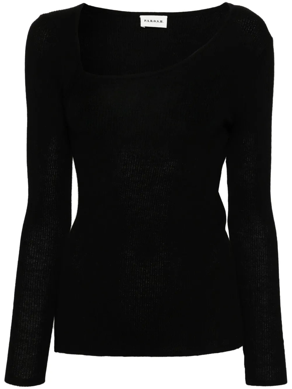 Ribbed-Knit Sweater