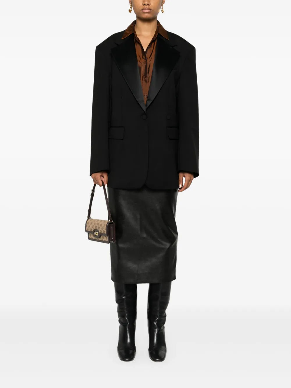 Single-Breasted Virgin Wool Blazer