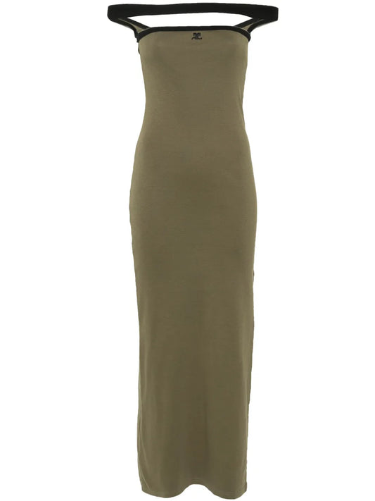 Contrast Hyperbole Dress