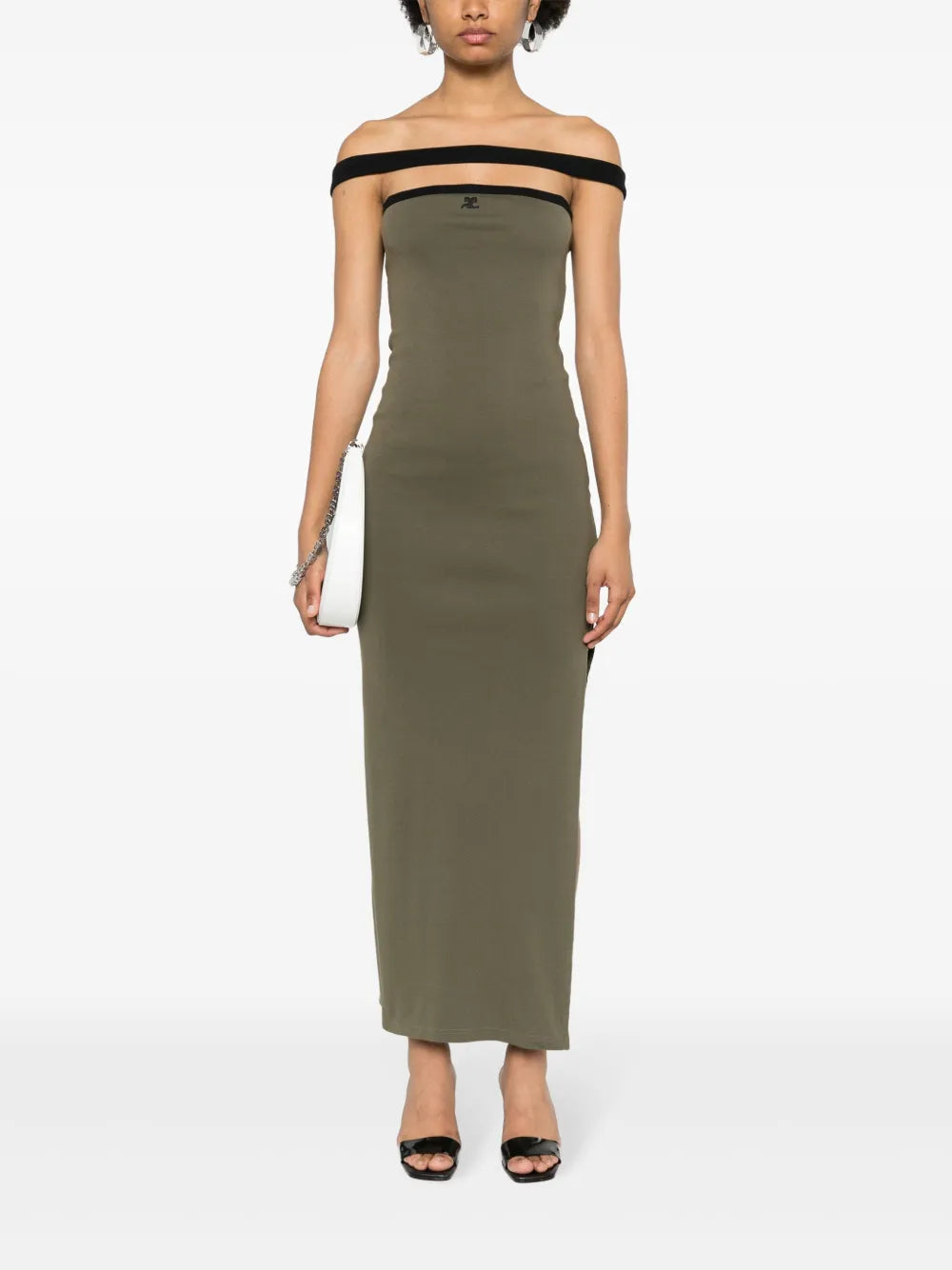 Contrast Hyperbole Dress
