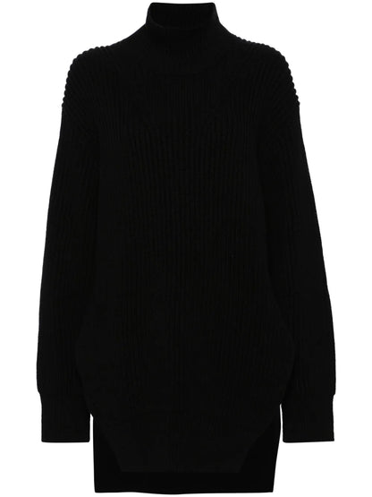 Chunky-Ribbed Wool Jumper