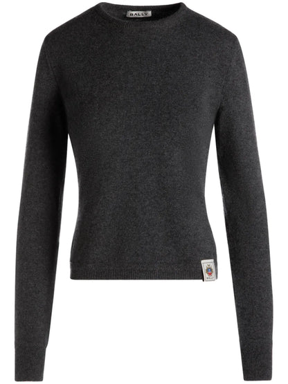 Logo-Patch Cashmere Jumper