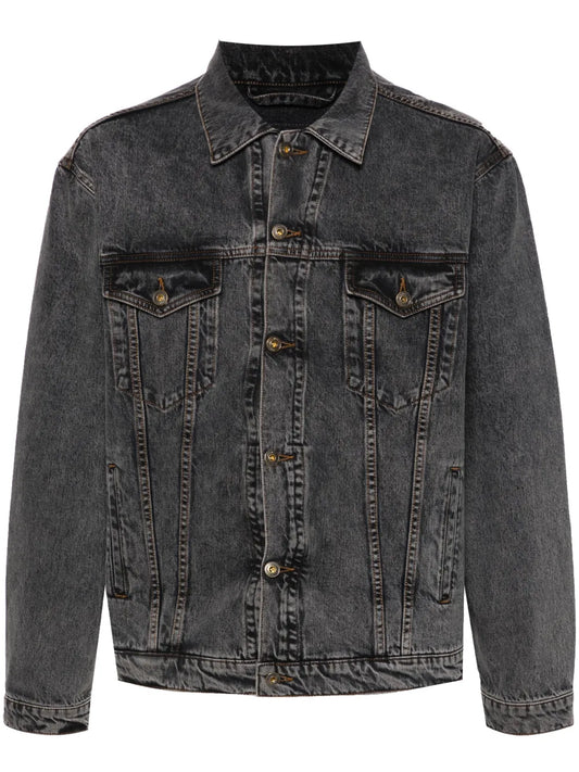 Logo-Patch Denim Jacket