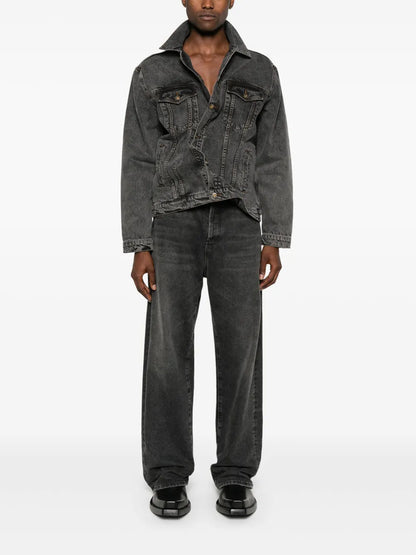 Logo-Patch Denim Jacket