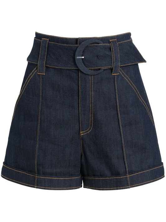 Aldi Belted Denim Shorts