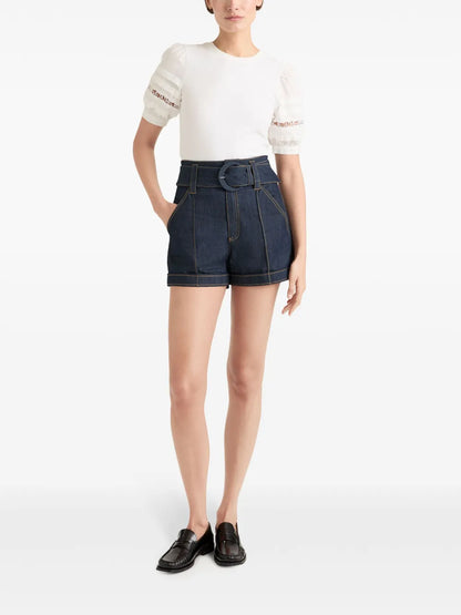 Aldi Belted Denim Shorts