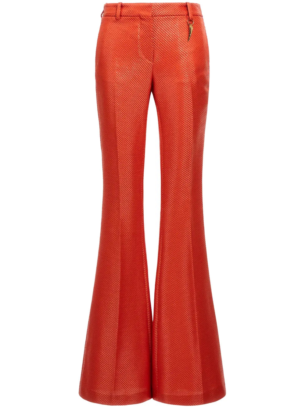 Low-Rise Flared Trousers