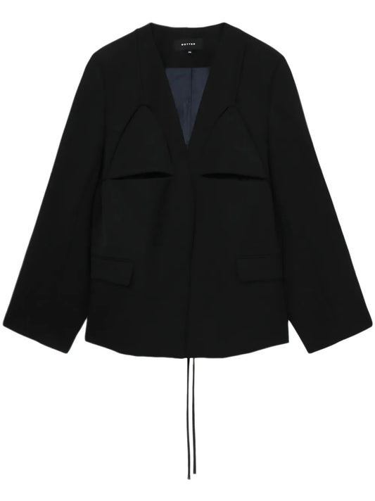 Cut-Out Detailed Blazer