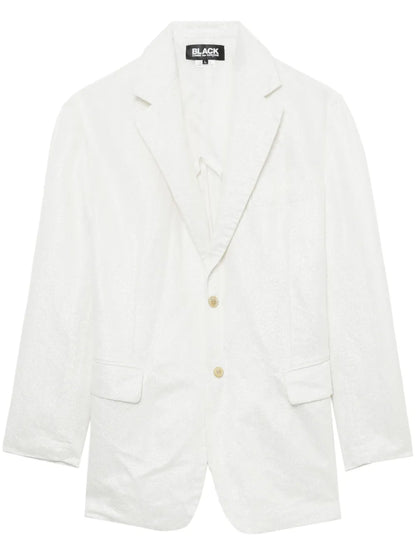Asymmetric Single-Breasted Blazer