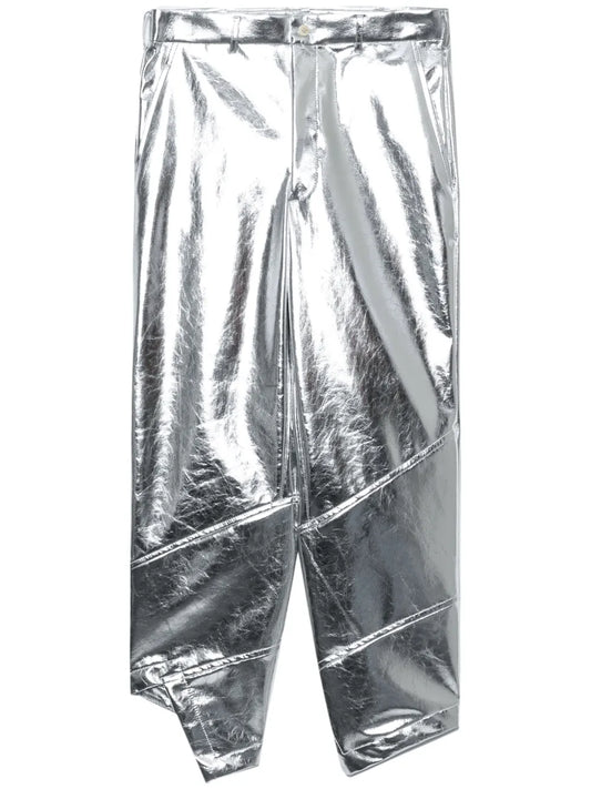 Asymmetric Cropped Trousers