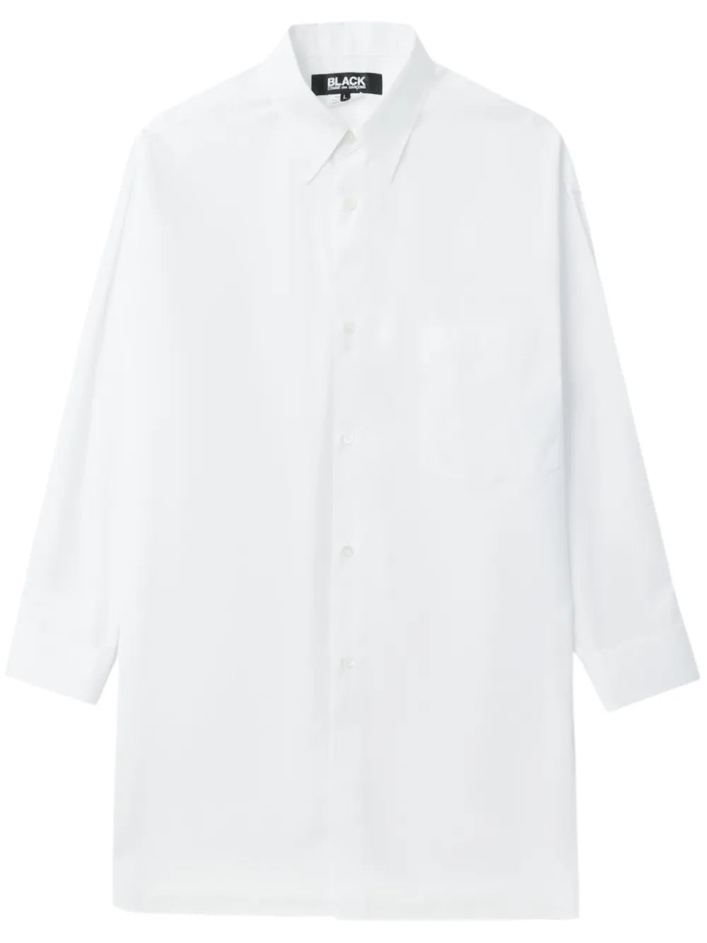 Drop-Shoulder Cotton Shirt