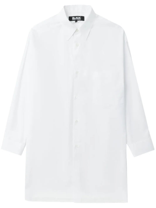 Drop-Shoulder Cotton Shirt