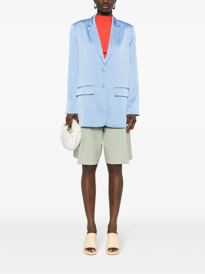 Bertha Creased-Effect Blazer