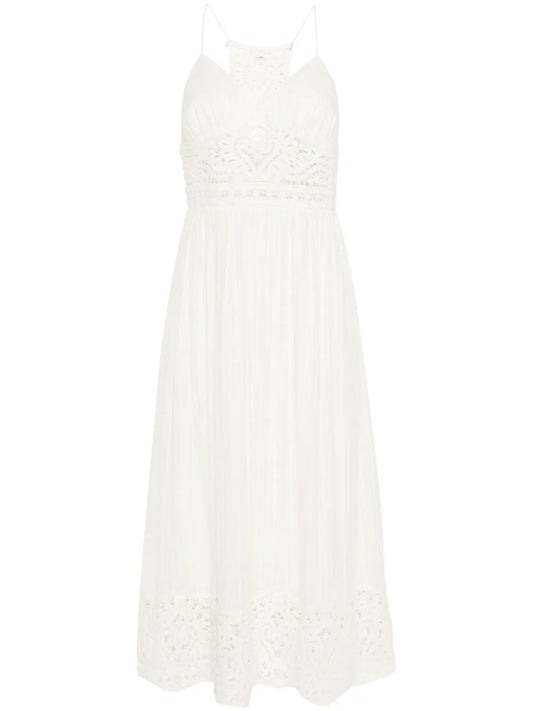 Crochet-Detailing Dress