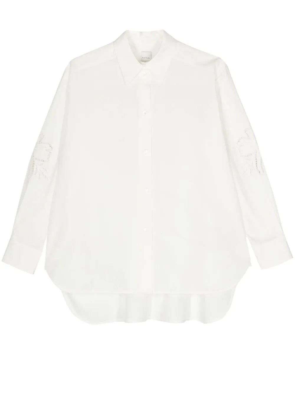 Broderie Anglaise-Detail Shirt