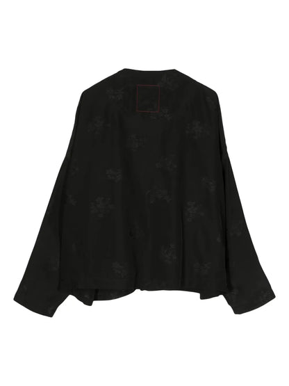 Floral Jacquard Jacket