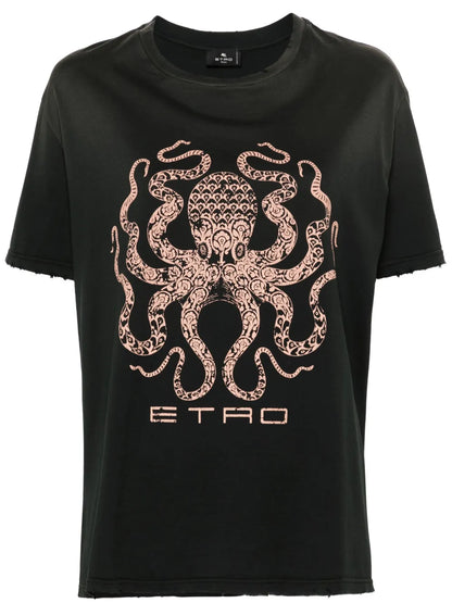 Graphic-Print Cotton T-Shirt