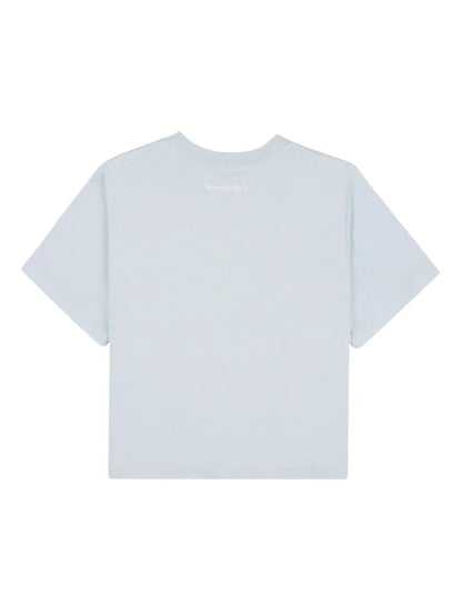 Be Nice Cropped Cotton T-Shirt