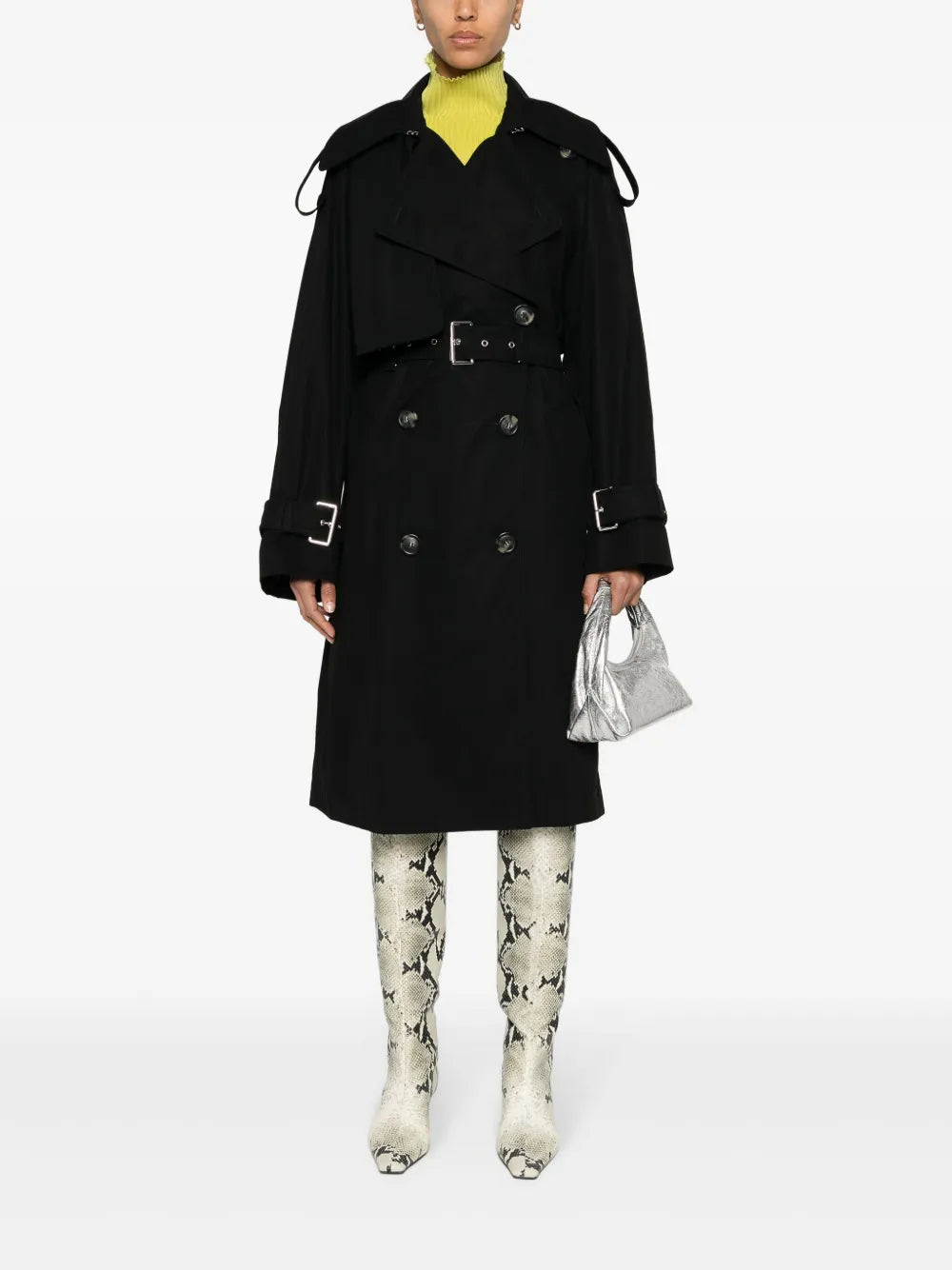 Double-Breasted Trench Coat