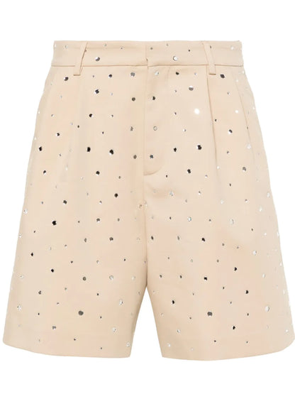 Crystal-Embellished Shorts