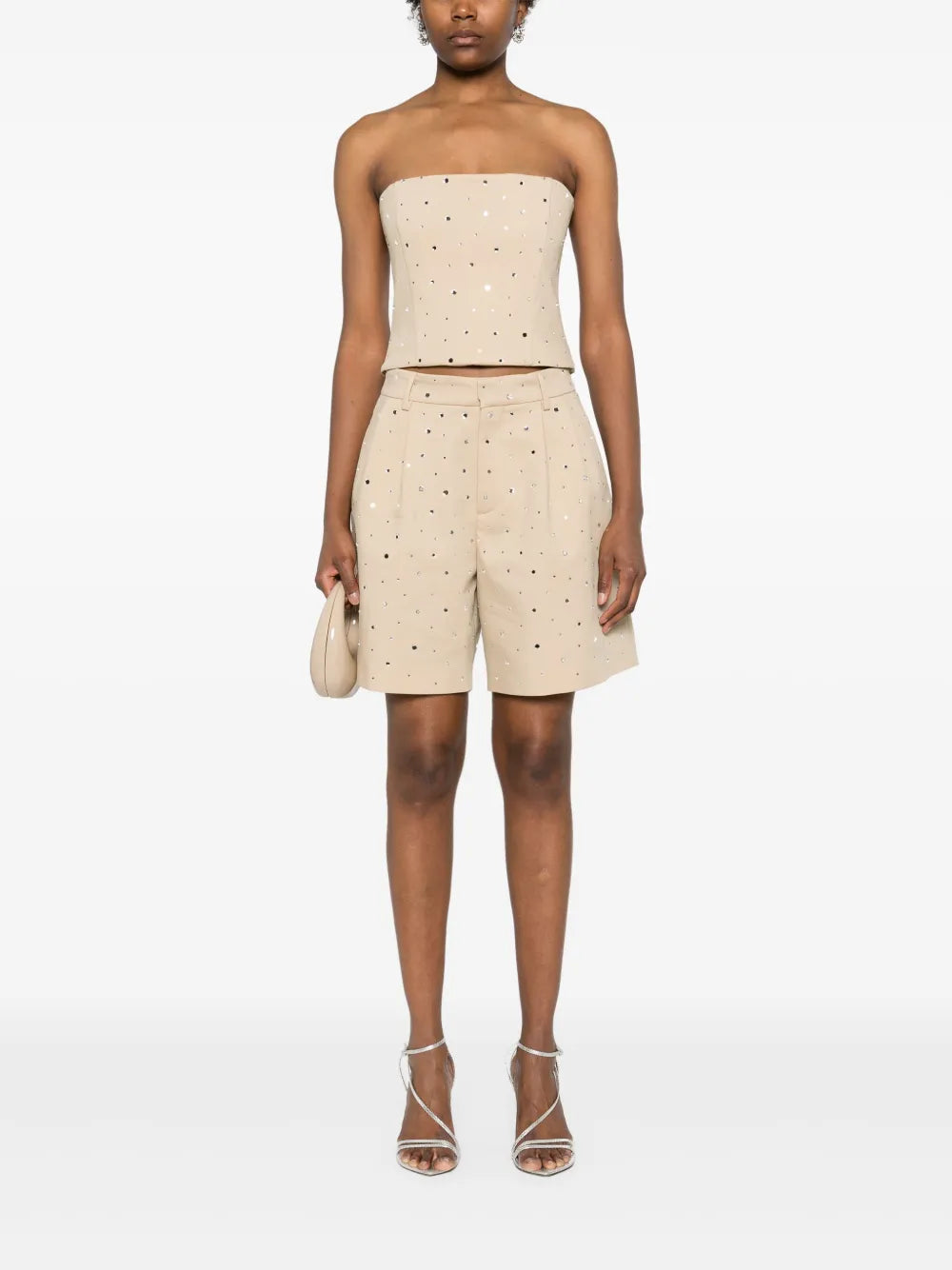 Crystal-Embellished Shorts