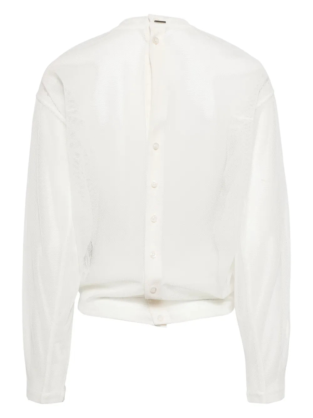 Semi-Sheer Jersey Top