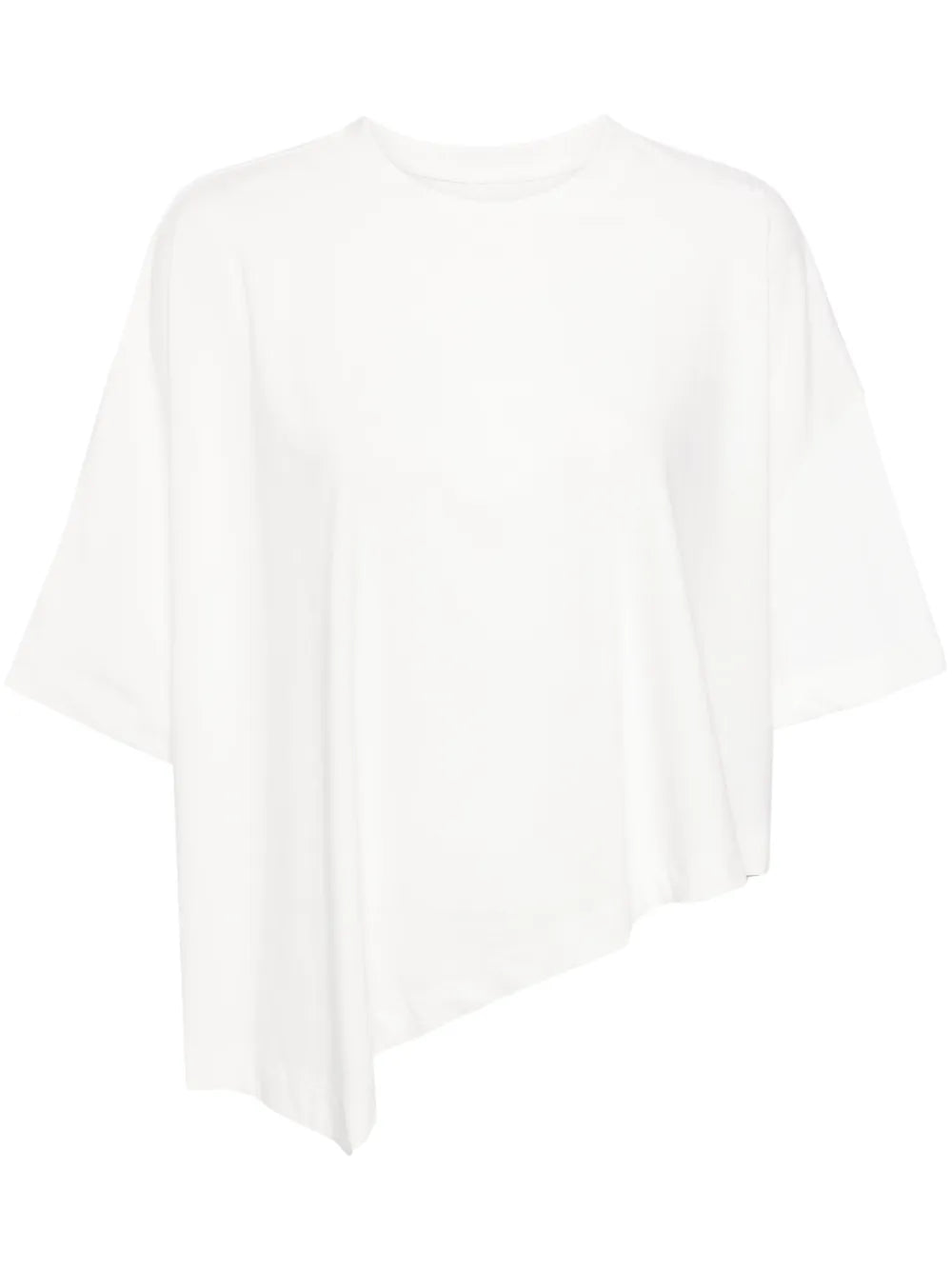 Asymmetric Drop-Shoulder T-Shirt