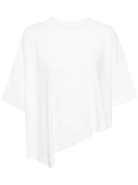 Asymmetric Drop-Shoulder T-Shirt