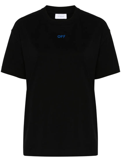 Arrows-Embroidered Cotton T-Shirt