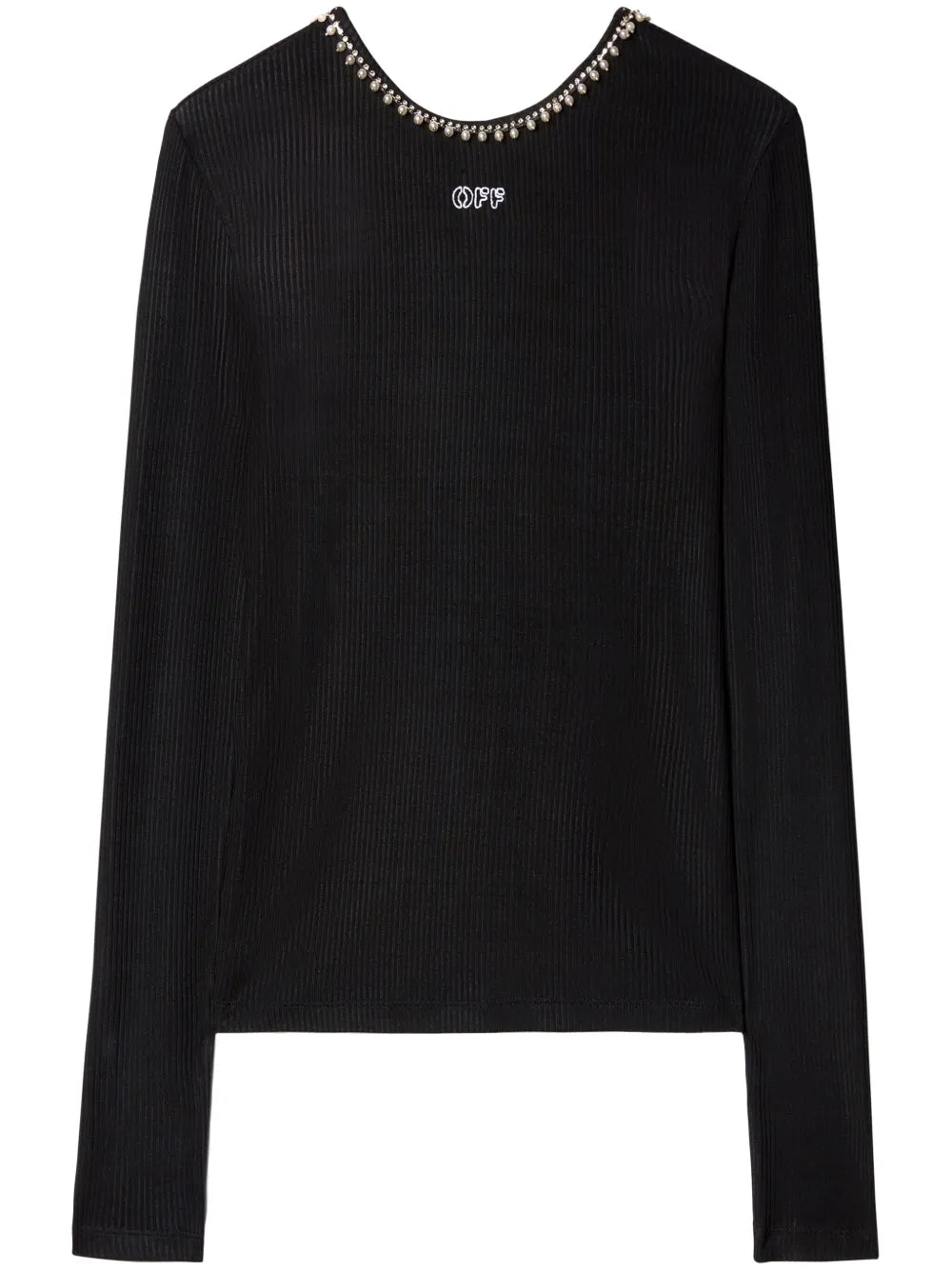 Logo-Embroidered Top