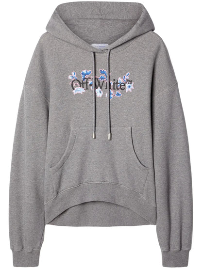 Logo-Print Organic Cotton Hoodie